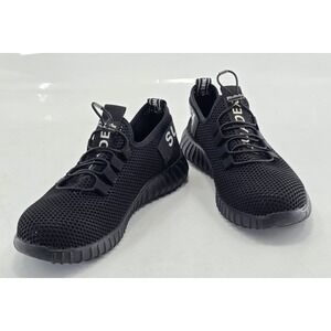 Suadex Sz 38/7-7.5 US Women Work Safety Sneaker/Shoe STEEL-TOE Black New No Box